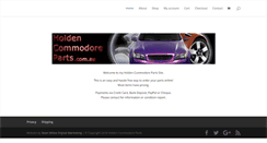Desktop Screenshot of holdencommodoreparts.com.au